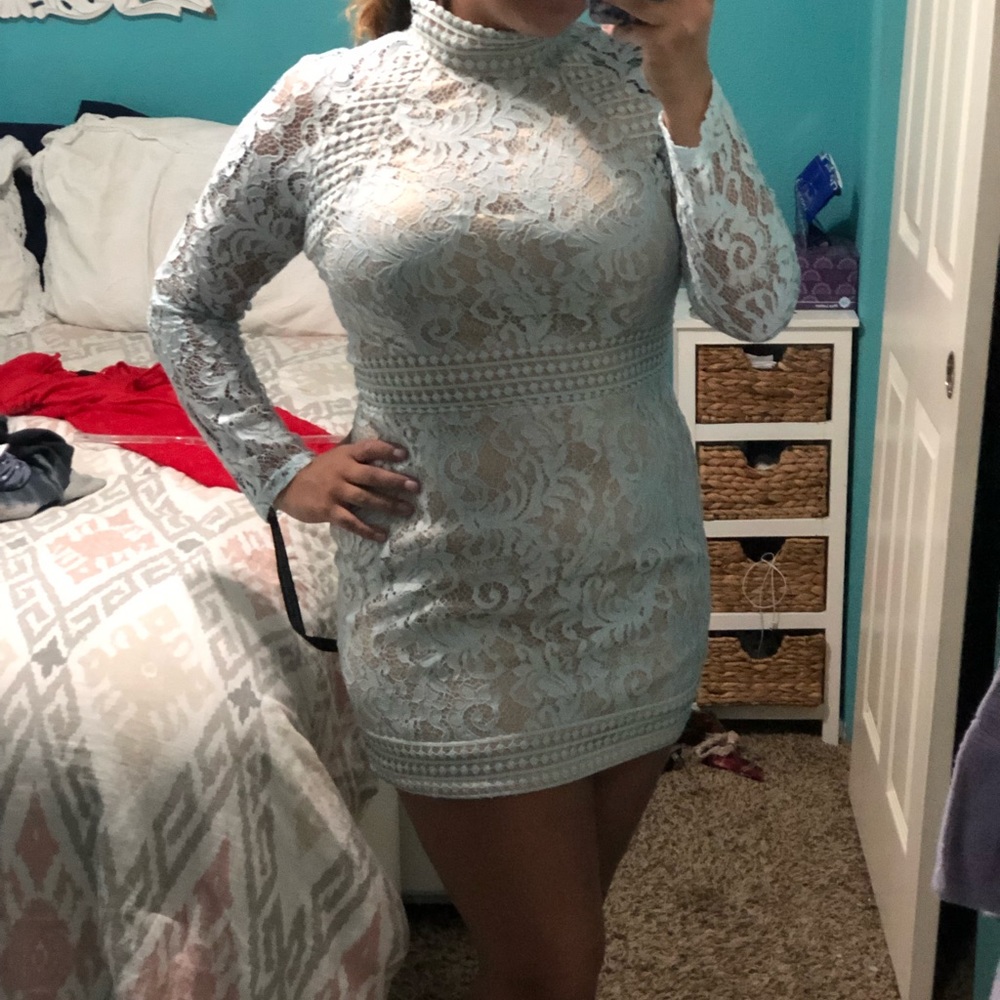 Pretty little thing lace dress